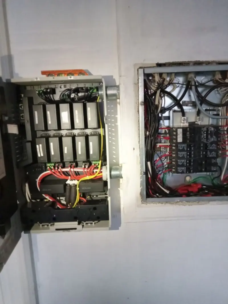 Electrical panel upgrade completed for Security Camera Wiring in Wickenburg